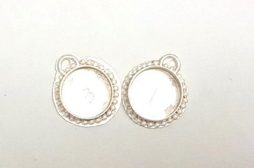 Judy Larson's Split Bead Earrings - Cleaning After Soldering the Ball Chain, Contemporary Wire Jewelry, Filing, Finishing, , sanding, filing, polishing, Rinse and dry the assembly.